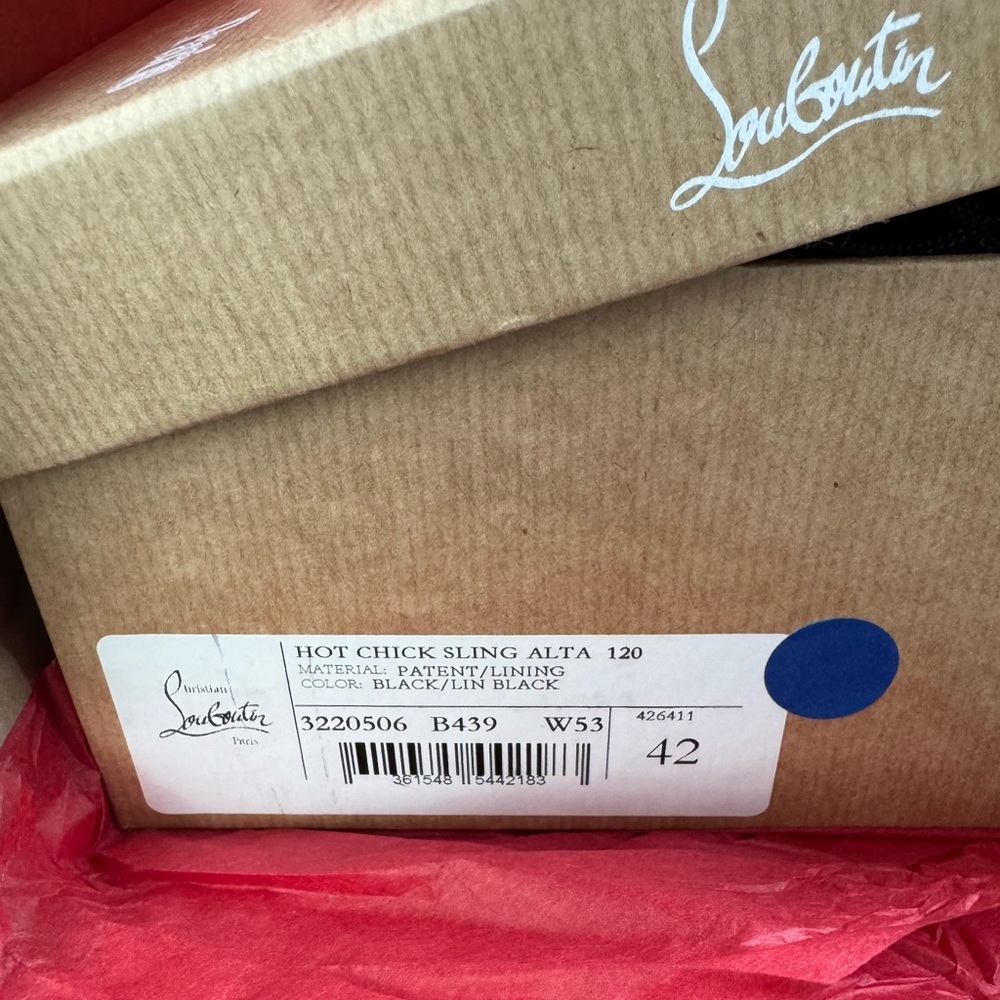 Christian Louboutin Hot Chick Sling Alta - Picture 5 of 7